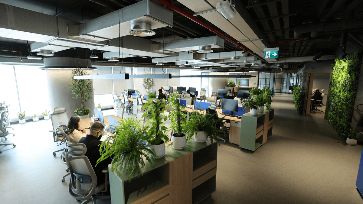 Team brainstorming session